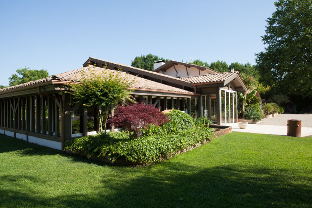 Hotel La Ferme D'En Chon Biscarrosse Buitenkant foto