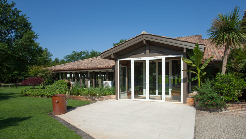 Hotel La Ferme D'En Chon Biscarrosse Buitenkant foto